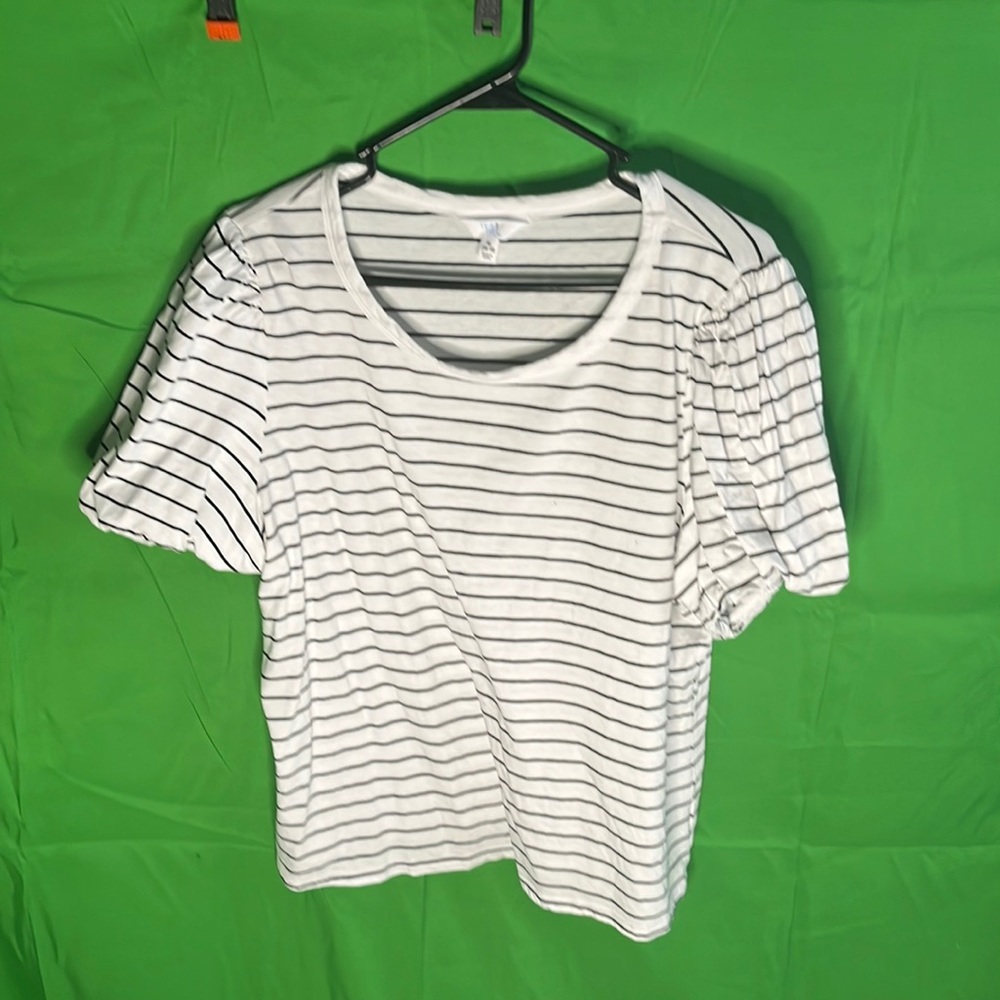 Time and tru ruffle top